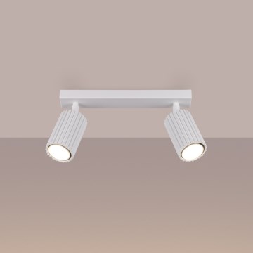 Brilagi - LED точечный светильник CRESTO 2xGU10/10W/230V белый