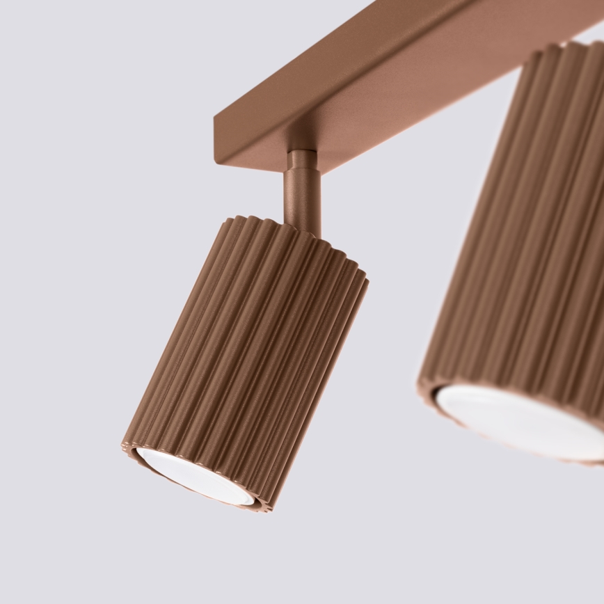 Brilagi - LED точечный светильник CRESTO 2xGU10/10W/230V коричневый