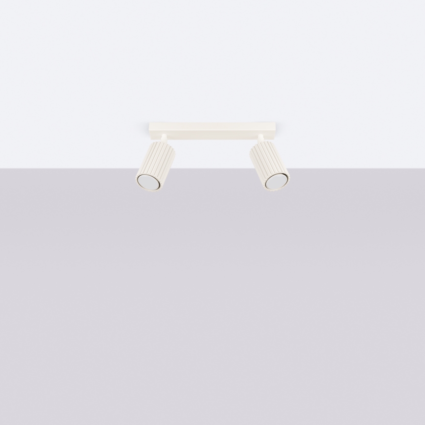 Brilagi - LED точечный светильник CRESTO 2xGU10/10W/230V кремовый