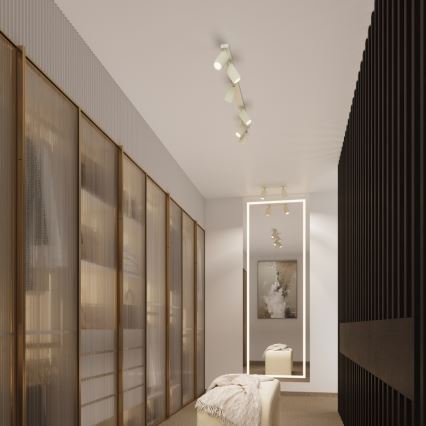 Brilagi - LED точечный светильник CRESTO 2xGU10/10W/230V кремовый