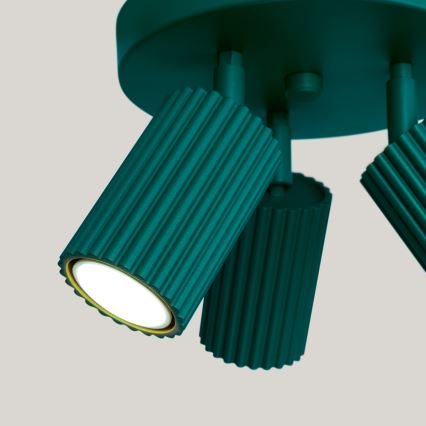 Brilagi - LED точечный светильник CRESTO 3xGU10/10W/230V бирюзовый