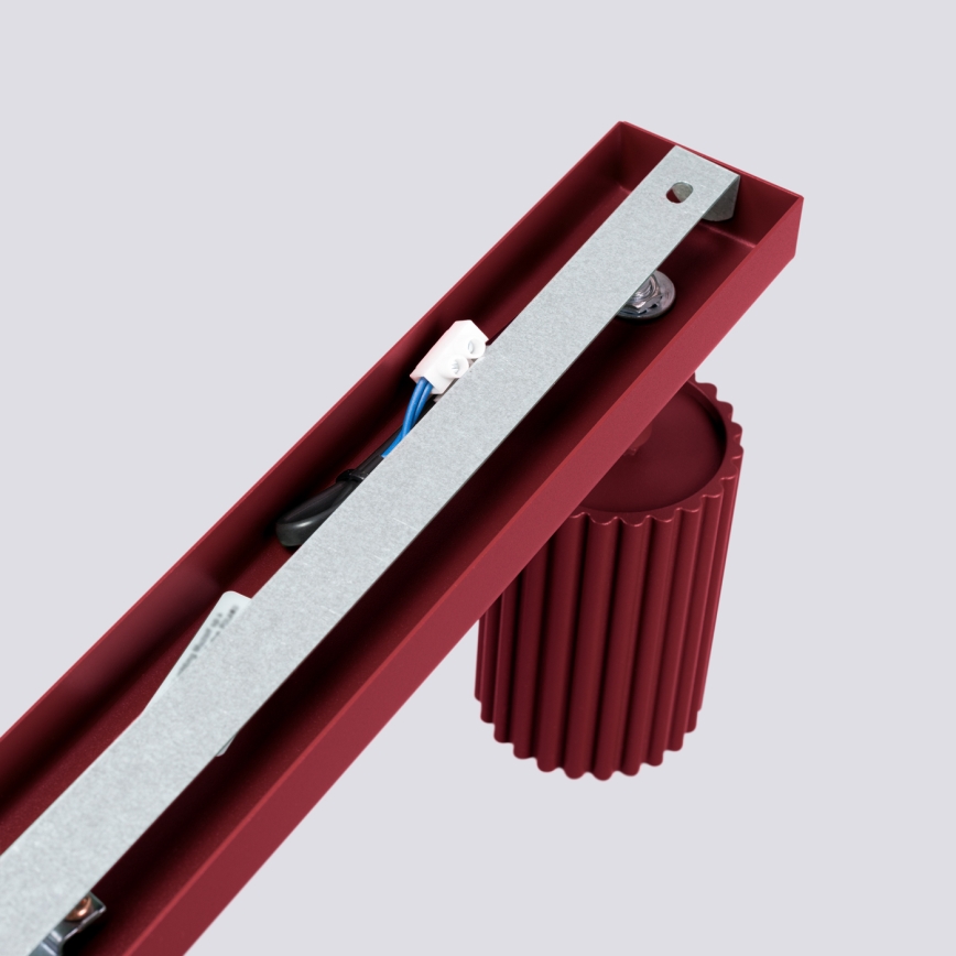 Brilagi - LED-точечный светильник CRESTO 3xGU10/10W/230V бордовый