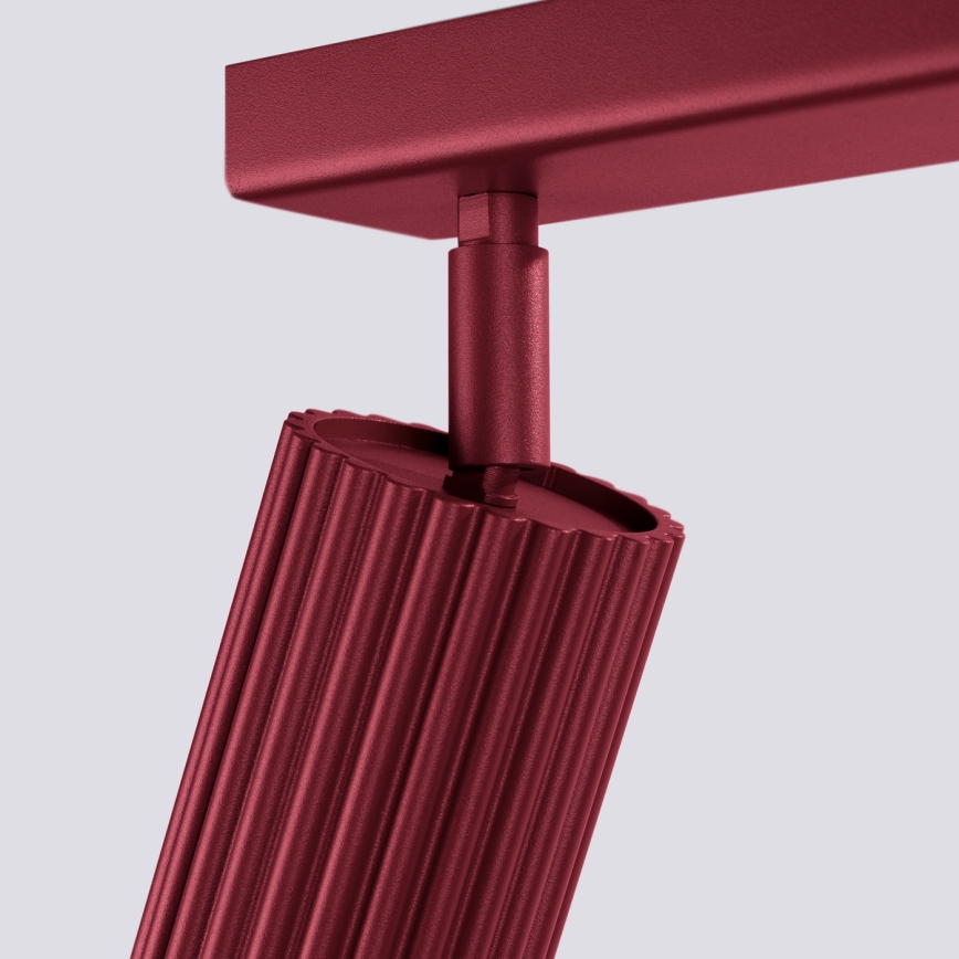 Brilagi - LED-точечный светильник CRESTO 3xGU10/10W/230V бордовый