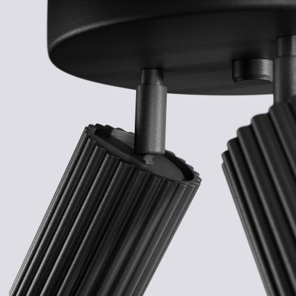 Brilagi - LED точечный светильник CRESTO 3xGU10/10W/230V черный