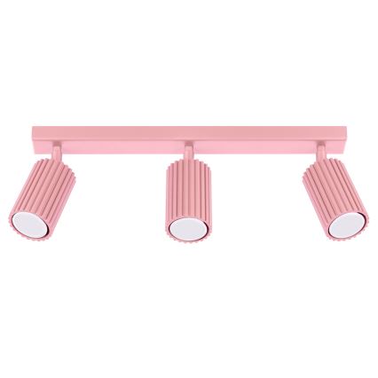 Brilagi - LED точечный светильник CRESTO 3xGU10/10W/230V розовый