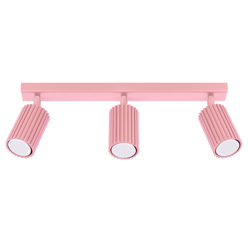 Brilagi - LED точечный светильник CRESTO 3xGU10/10W/230V розовый