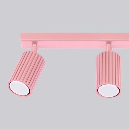 Brilagi - LED точечный светильник CRESTO 3xGU10/10W/230V розовый