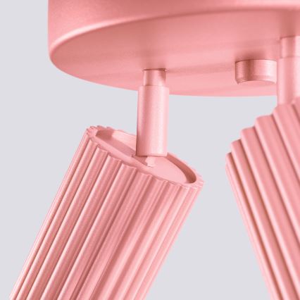 Brilagi - LED точечный светильник CRESTO 3xGU10/10W/230V розовый