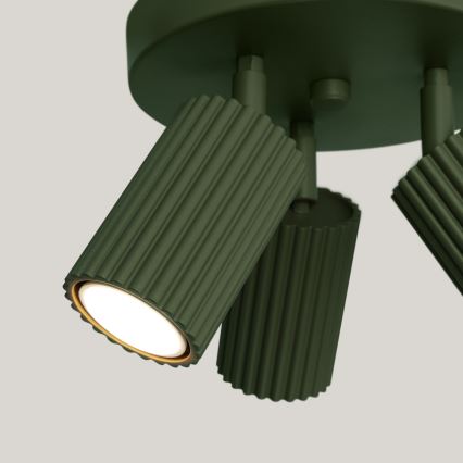 Brilagi - LED точечный светильник CRESTO 3xGU10/10W/230V зеленый