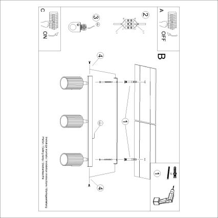 Brilagi - LED точечный светильник CRESTO 3xGU10/10W/230V коричневый