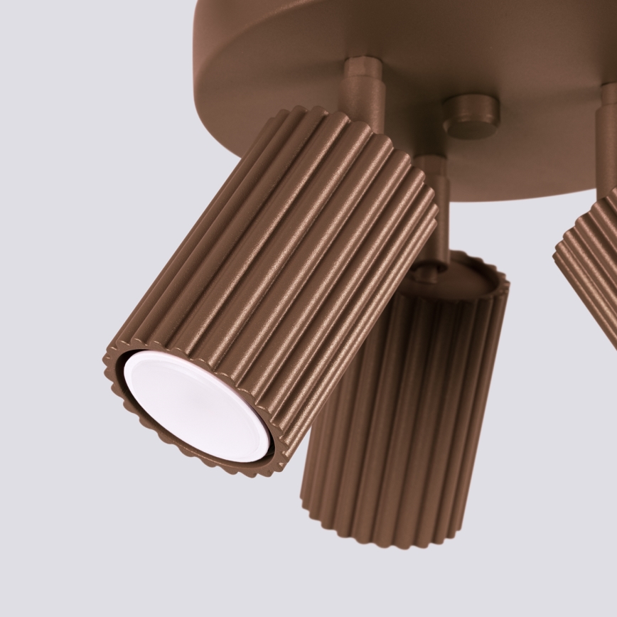 Brilagi - LED точечный светильник CRESTO 3xGU10/10W/230V коричневый