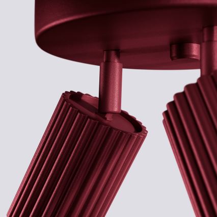 Brilagi - LED точечный светильник CRESTO, 3×GU10, 10 Вт, 230 В, бордовый