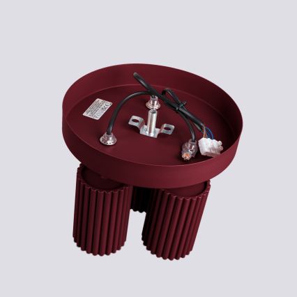 Brilagi - LED точечный светильник CRESTO, 3×GU10, 10 Вт, 230 В, бордовый