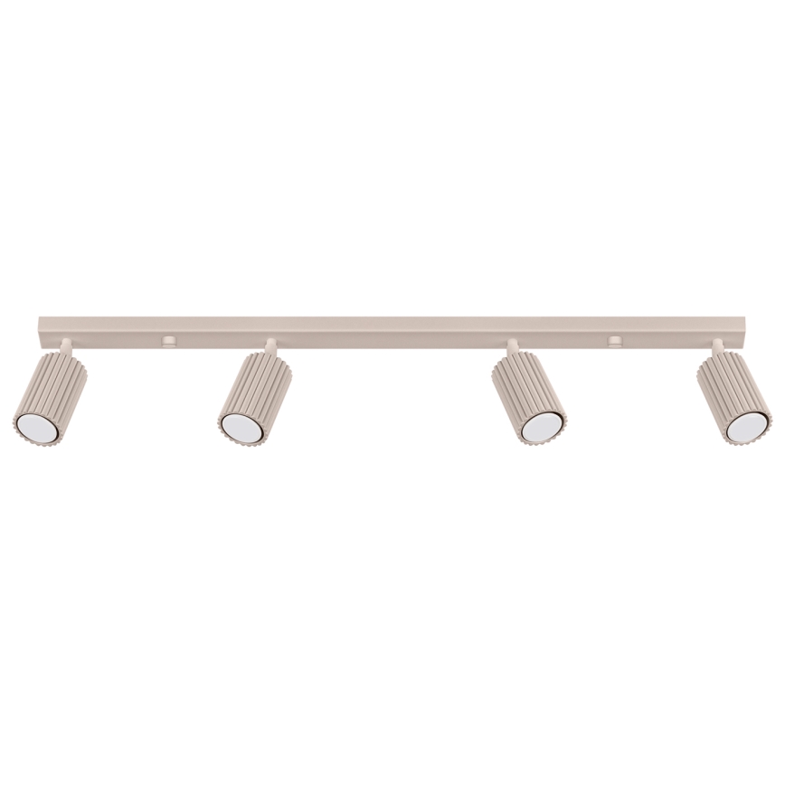 Brilagi - LED точечный светильник CRESTO 4xGU10/10W/230V taupe