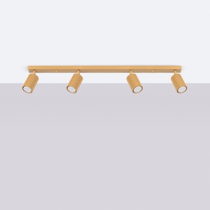 Brilagi - LED точечный светильник CRESTO 4xGU10/10W/230V золотой