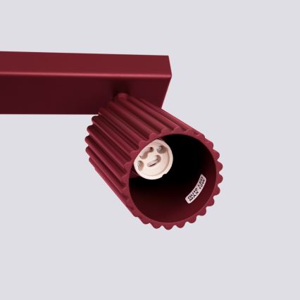 Brilagi - LED точечный светильник CRESTO 6xGU10/10W/230V бордовый