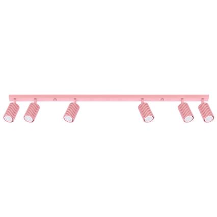 Brilagi - LED точечный светильник CRESTO 6xGU10/10W/230V růžová