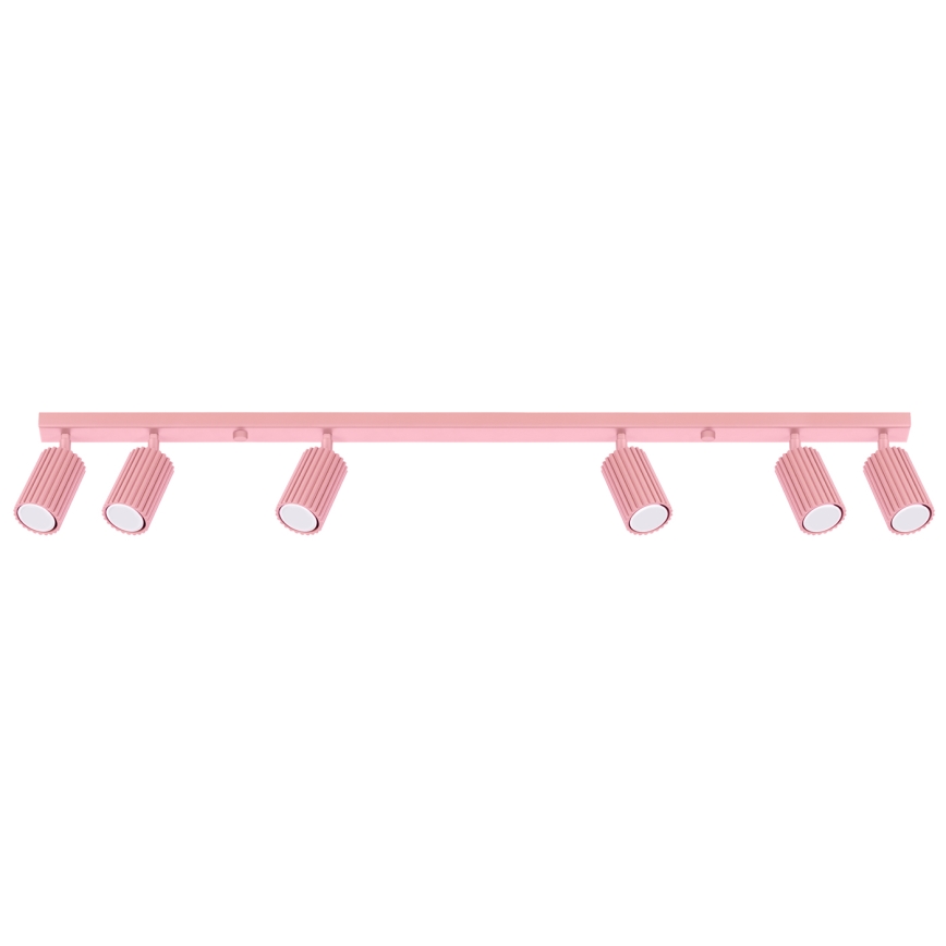 Brilagi - LED точечный светильник CRESTO 6xGU10/10W/230V růžová