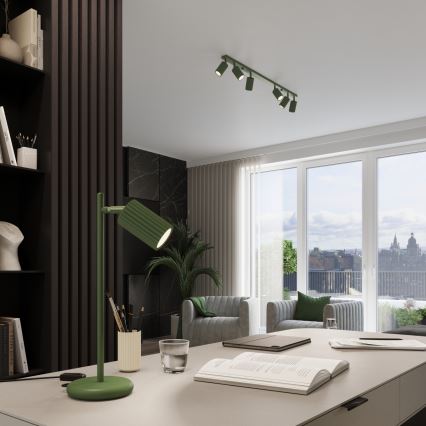 Brilagi - LED точечный светильник CRESTO 6xGU10/10W/230V зелёный