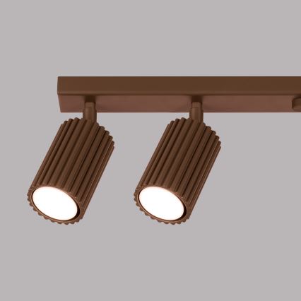 Brilagi - LED точечный светильник CRESTO 6xGU10/10W/230V коричневый