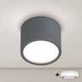 BRILAGI - LED Точечный светильник для ванной комнаты SMOOTH 1xGX53/15W/230V 60x82 mm антрацит IP54