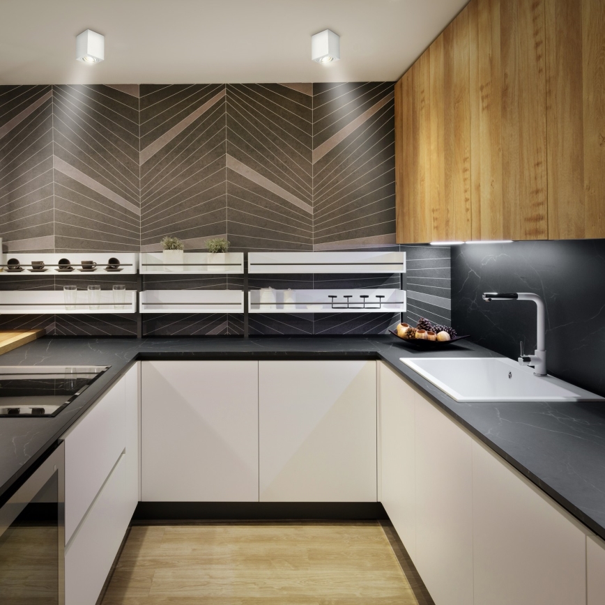 Brilagi - LED Точечный светильник MIA 1xGU10/30W/230V 100x80 мм белый