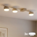 Brilagi - LED точечный светильник MONO 3xGX53/12W/230V бежевый