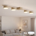 Brilagi - LED точечный светильник MONO 4xGX53/12W/230V бежевый