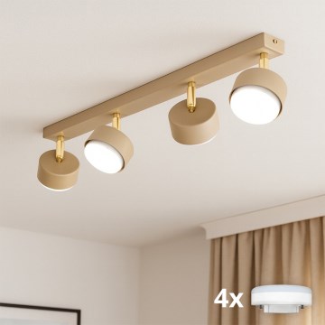 Brilagi - LED точечный светильник MONO 4xGX53/13W/230V бежевый
