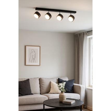 BRILAGI - LED точечный светильник MONO 4xGX53/30W/230V чёрный