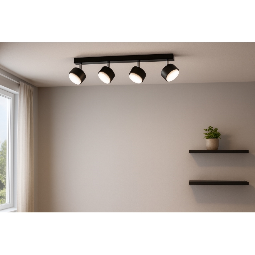 BRILAGI - LED точечный светильник MONO 4xGX53/30W/230V чёрный