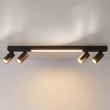 Brilagi - LED точечный светильник SELE 4xGU10/30W/230V + LED/25W черный