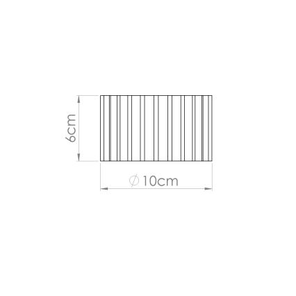 Brilagi - LED точечный светильник SFERA 1xGX53/30W/230V, диаметр 10 см, красный