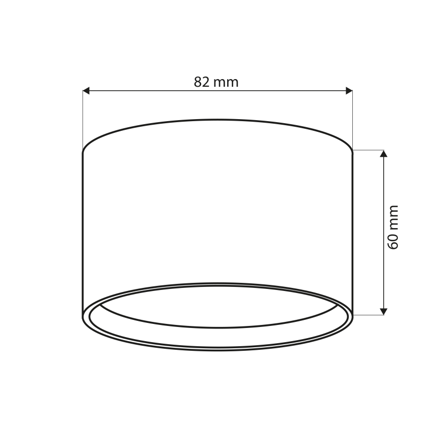 Brilagi - LED Точечный светильник SMOOTH 1xGX53/15W/230V золотой