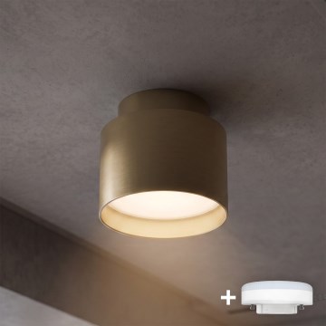 BRILAGI - LED точковий світильник BACKLIT 1xGX53/15W/230V + LED/3W діам. 8 см золотий