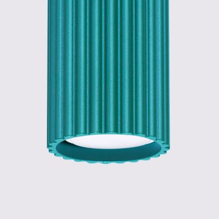 Brilagi - LED точковий світильник CRESTO 1xGU10/10W/230V 10 см бірюзовий