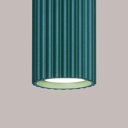 Brilagi - LED точковий світильник CRESTO 1xGU10/10W/230V 10 см бірюзовий