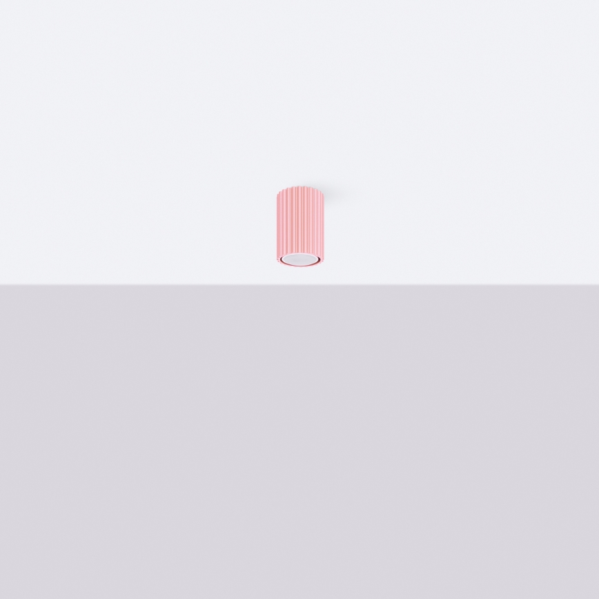 Brilagi - LED точковий світильник CRESTO 1xGU10/10W/230V 10 см рожевий