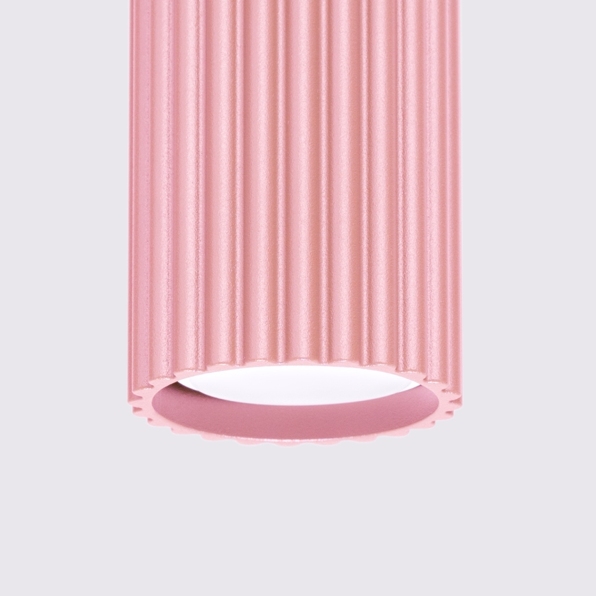 Brilagi - LED точковий світильник CRESTO 1xGU10/10W/230V 10 см рожевий