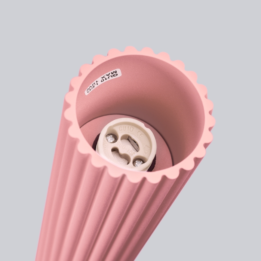 Brilagi - LED точковий світильник CRESTO 1xGU10/10W/230V 10 см рожевий