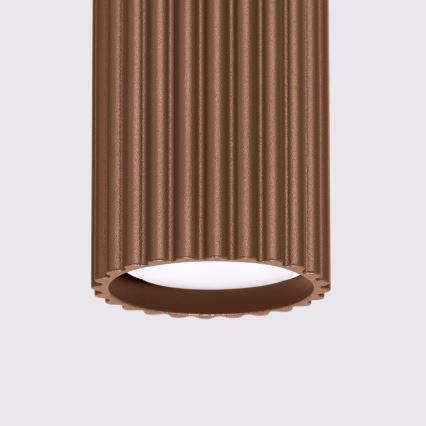 Brilagi - LED точковий світильник CRESTO 1xGU10/10W/230V 10 см коричневий
