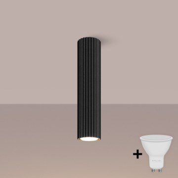 Brilagi - LED точковий світильник CRESTO 1xGU10/10W/230V 30 см чорний