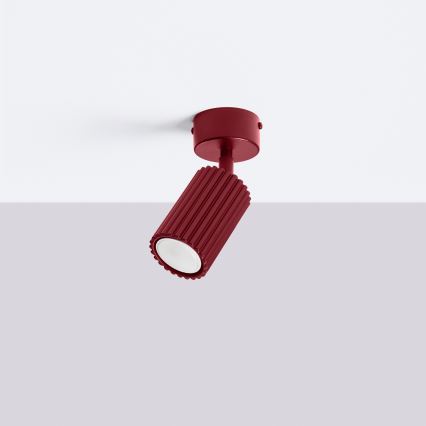 Brilagi - LED точковий світильник CRESTO 1xGU10/10W/230V бордовий