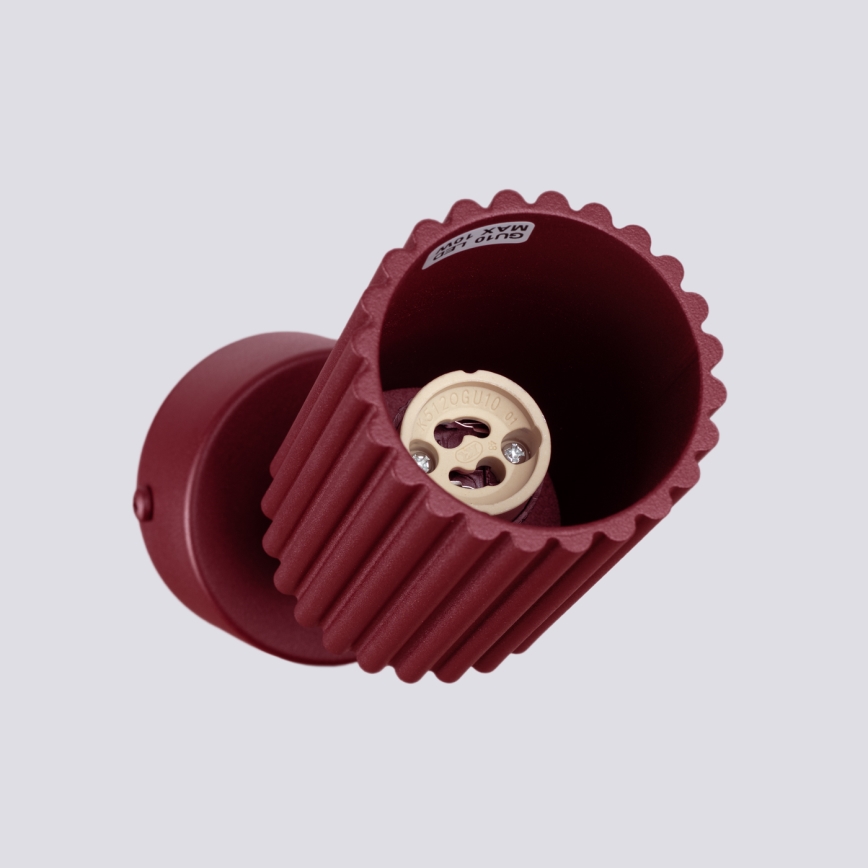 Brilagi - LED точковий світильник CRESTO 1xGU10/10W/230V бордовий