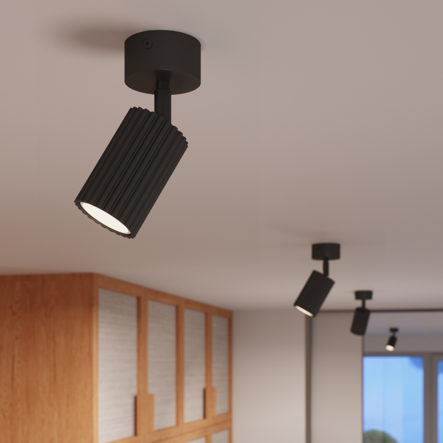 Brilagi - LED точковий світильник CRESTO 1xGU10/10W/230V чорний