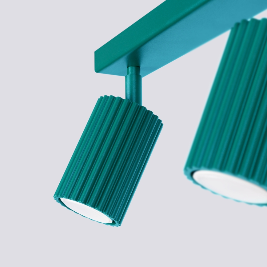 Brilagi - LED точковий світильник CRESTO 2xGU10/10W/230V бірюзовий