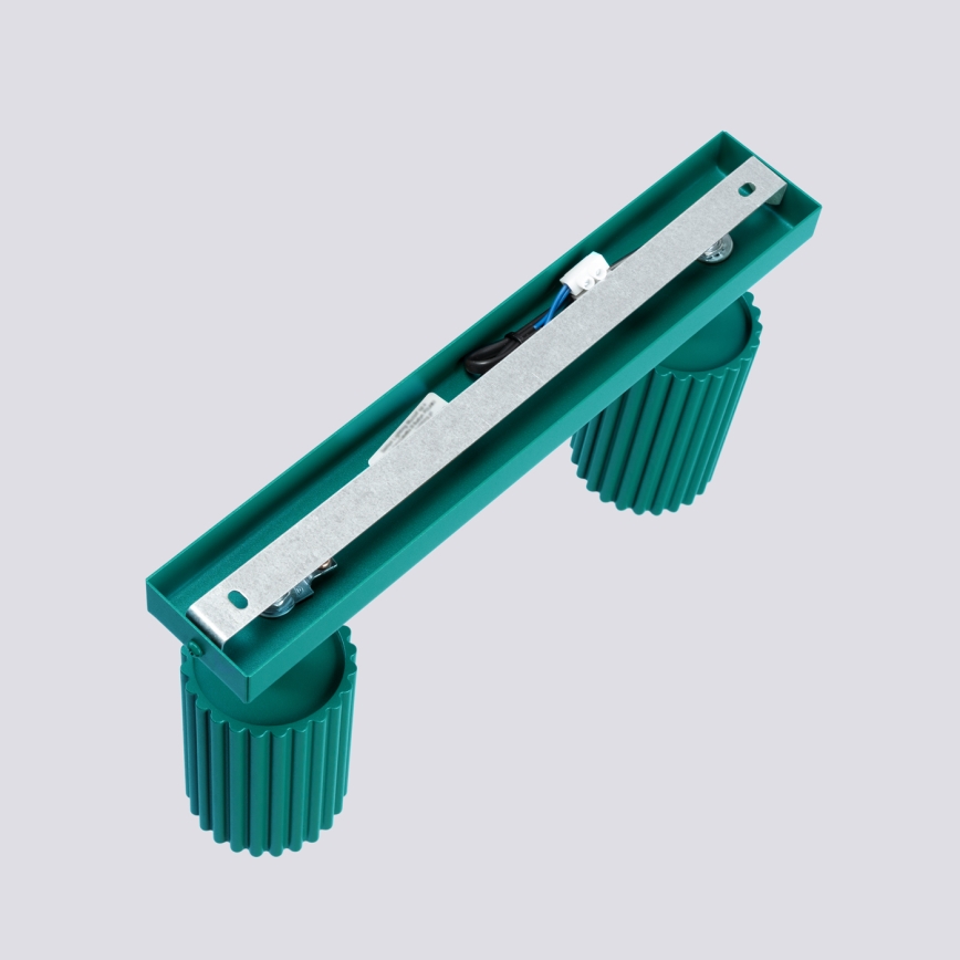 Brilagi - LED точковий світильник CRESTO 2xGU10/10W/230V бірюзовий