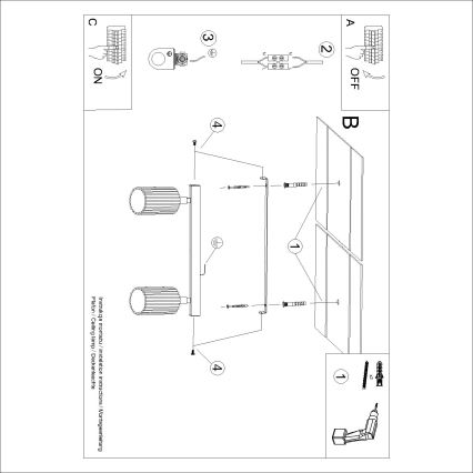 Brilagi - LED точковий світильник CRESTO 2xGU10/10W/230V бірюзовий