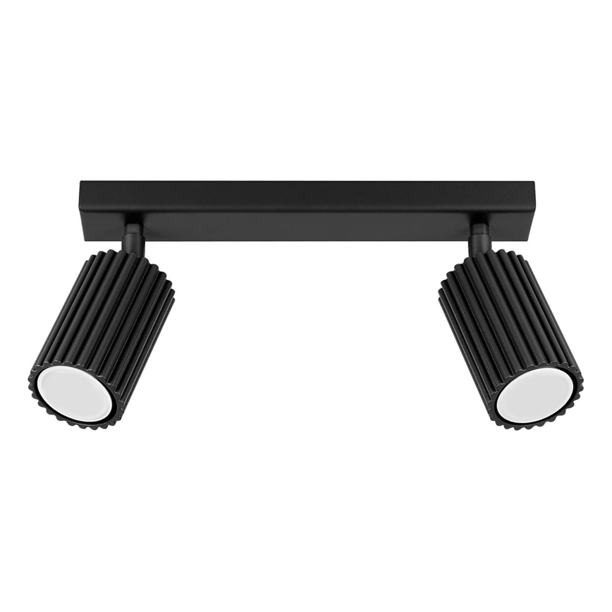 Brilagi - LED точковий світильник CRESTO 2xGU10/10W/230V чорний