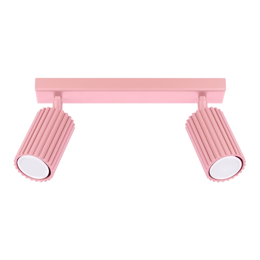 Brilagi - LED точковий світильник CRESTO 2xGU10/10W/230V рожевий